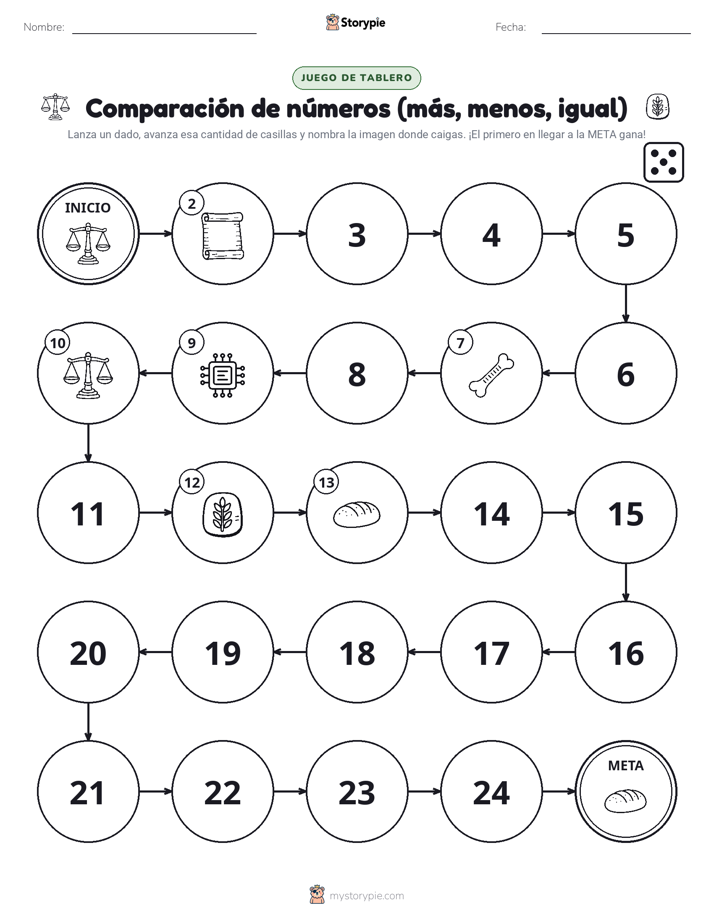 Juego de Rueda y Avanza