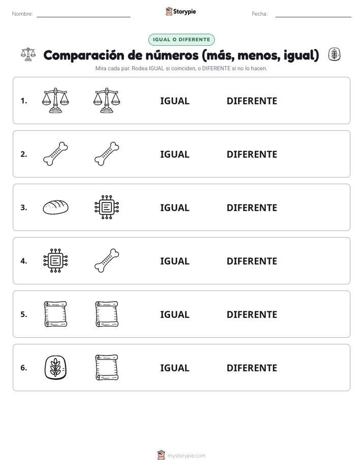 Igual o Diferente