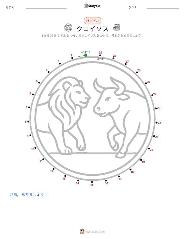 点つなぎ