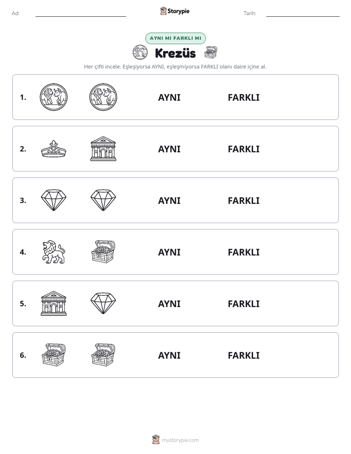 Aynı mı Farklı mı