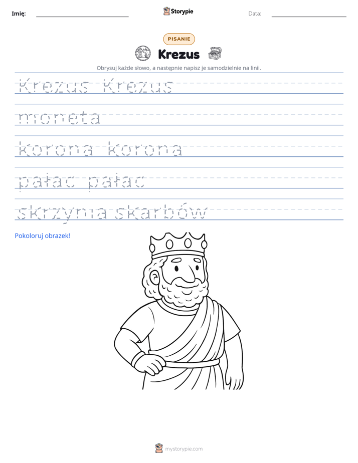 Ćwiczenie Pisania