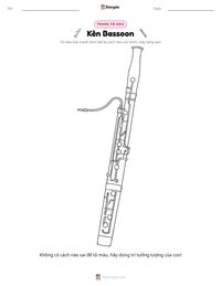 Xem trước tài liệu in sẵn Kèn Bassoon