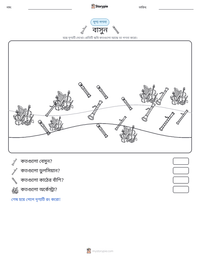 বাসুন মুদ্রণযোগ্য কাজের পৃষ্ঠার প্রিভিউ