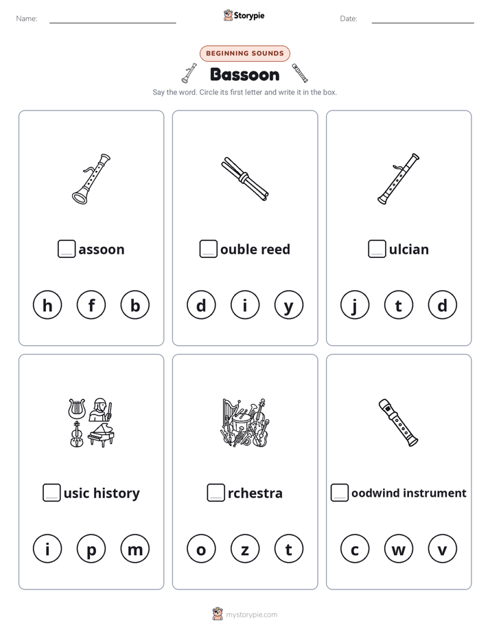 Beginning Sounds