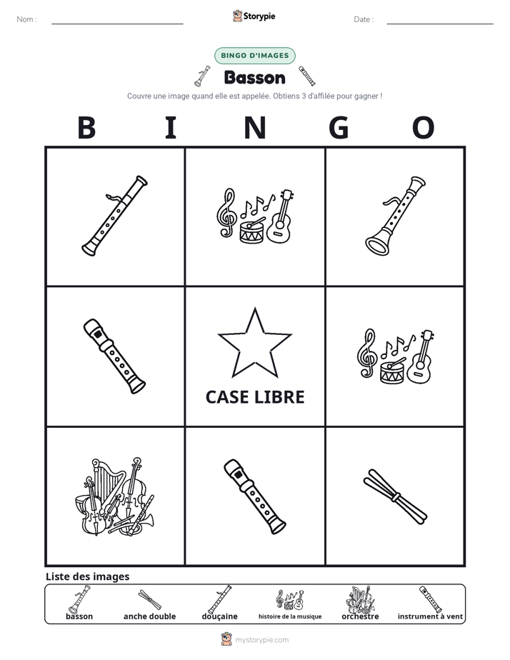 Bingo d'Images
