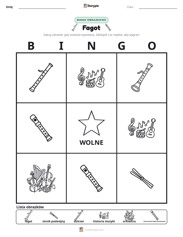Bingo obrazkowe