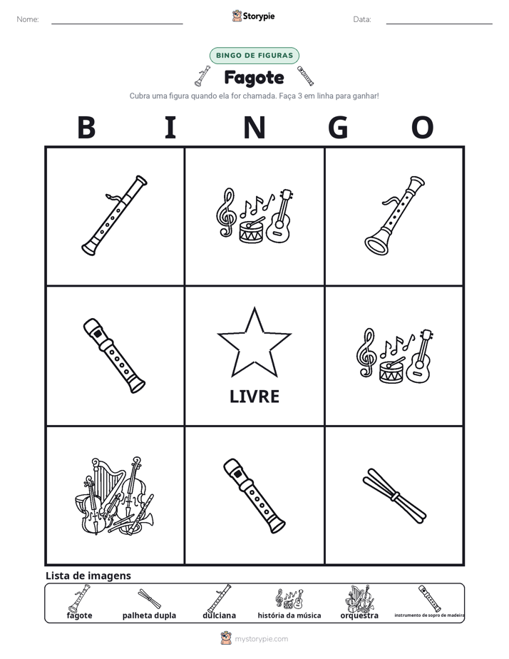 Bingo de Imagens