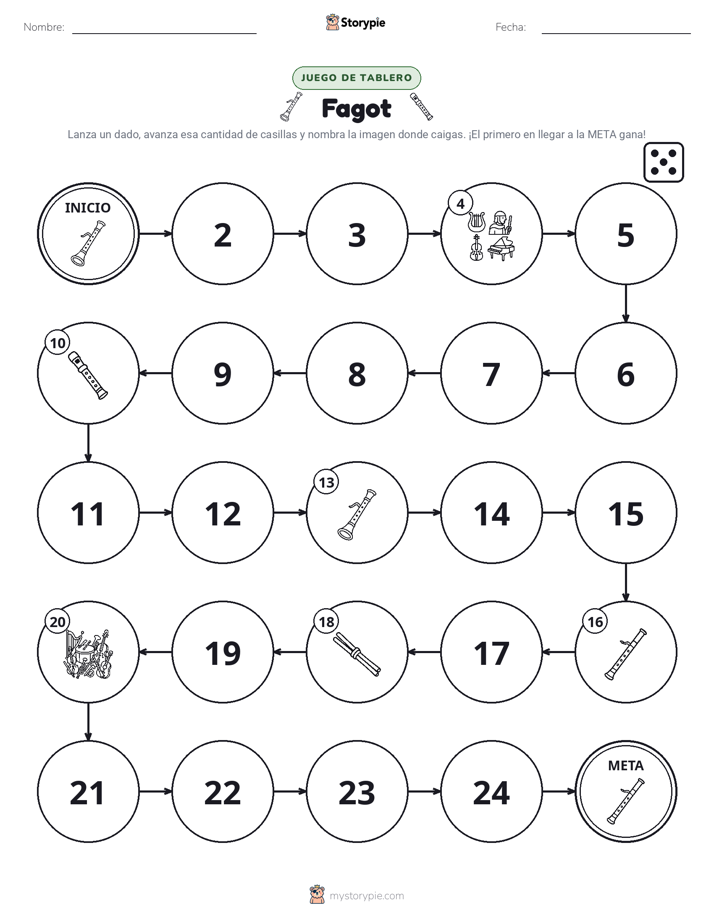 Juego de Rueda y Avanza