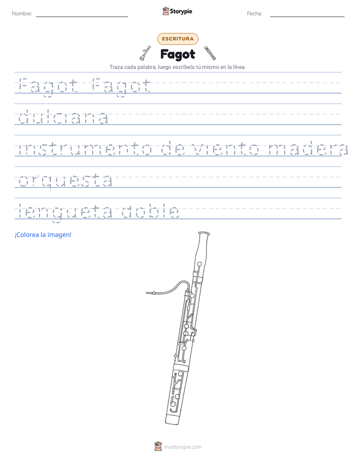Práctica de Escritura