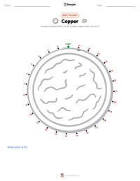 Copper printable worksheet preview