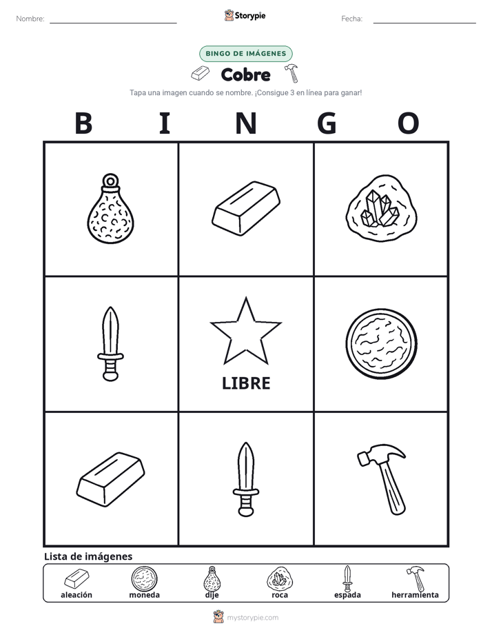 Bingo de Imágenes