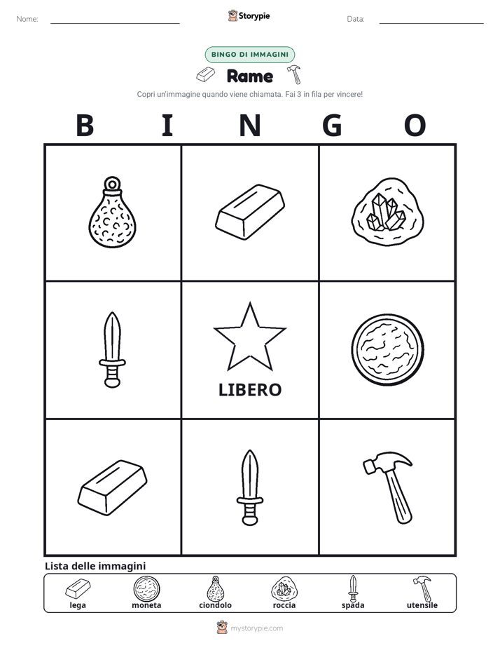 Bingo delle Immagini