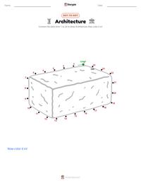 Architecture printable worksheet preview