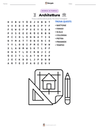 Anteprima della scheda stampabile di Architettura