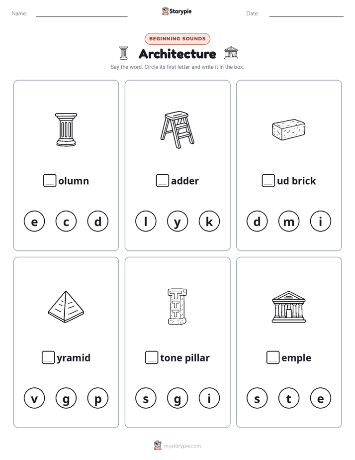 Beginning Sounds