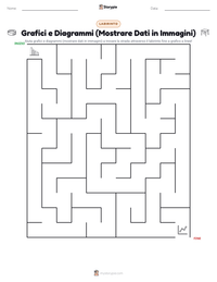 Anteprima della scheda stampabile di Grafici e Diagrammi (Mostrare Dati in Immagini)