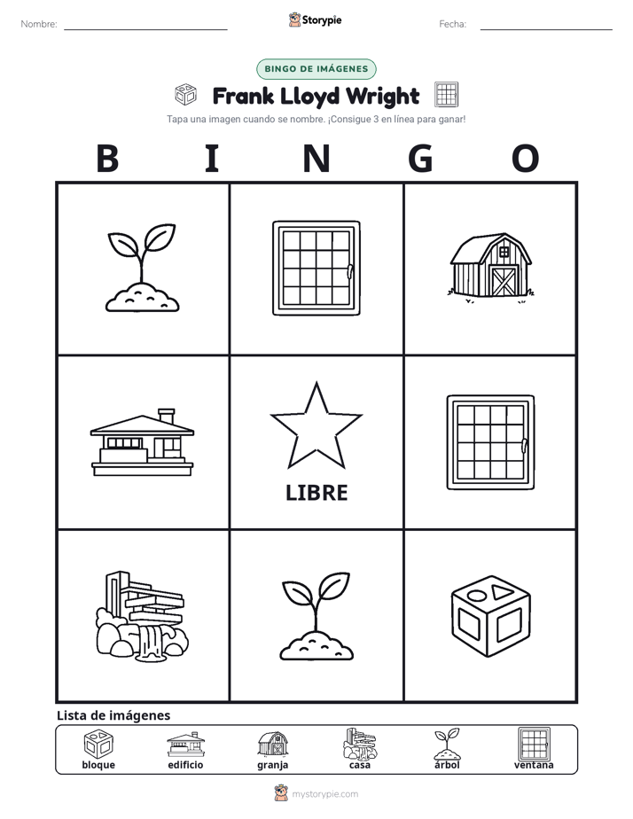 Bingo de Imágenes