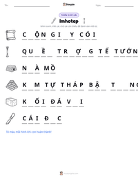 Xem trước tài liệu in sẵn Imhotep