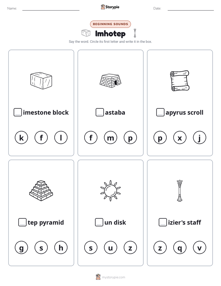 Beginning Sounds