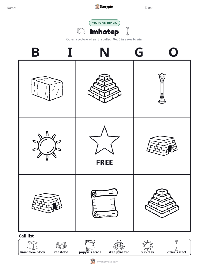 Picture Bingo