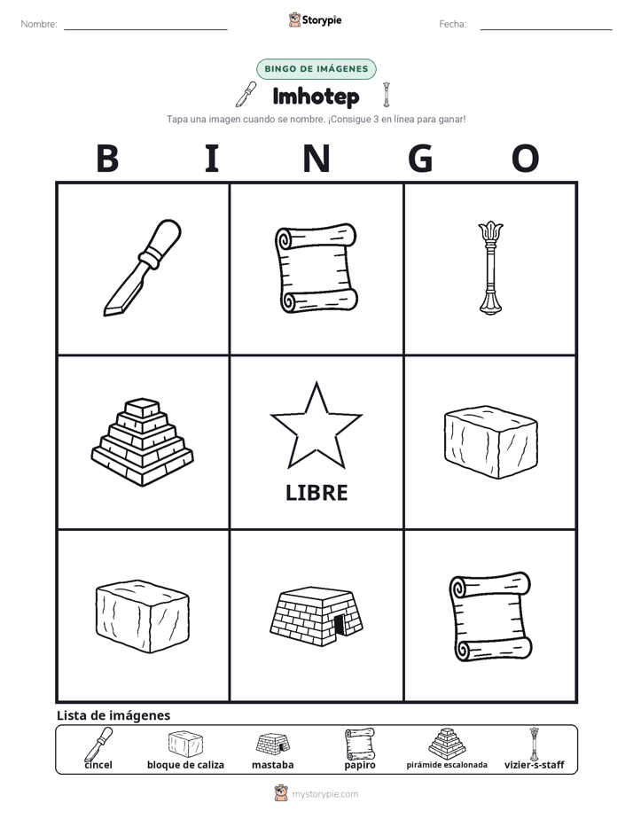 Bingo de Imágenes