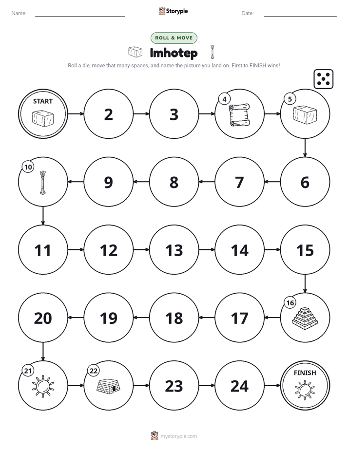 Roll & Move Game