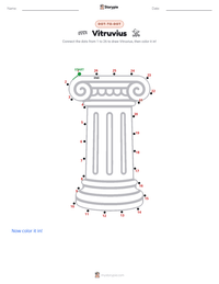 Vitruvius printable worksheet preview