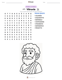Anteprima della scheda stampabile di Vitruvio