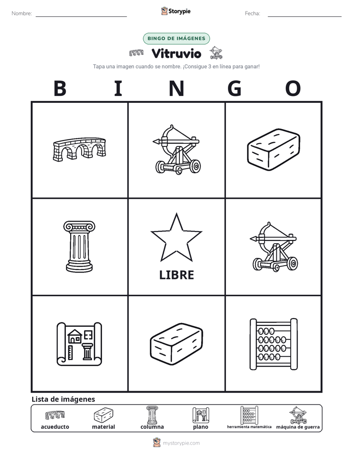 Bingo de Imágenes