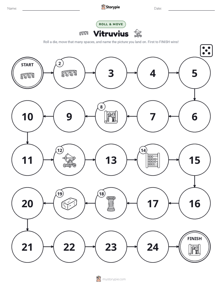 Roll & Move Game