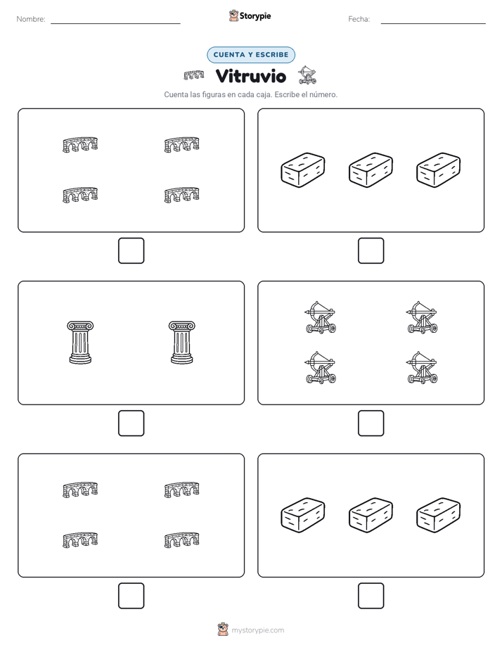 Cuenta y Escribe