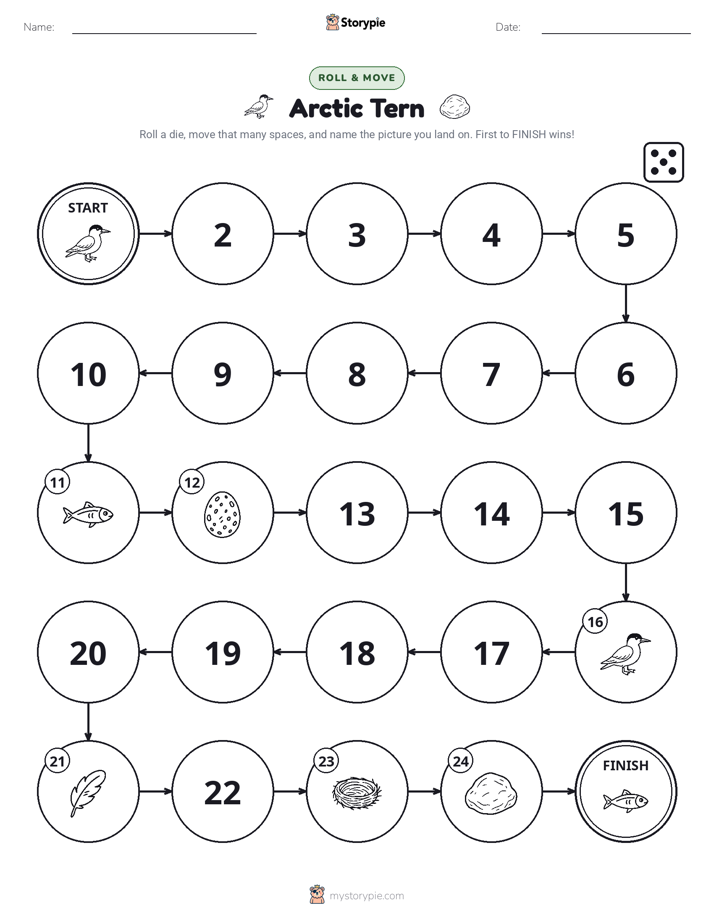 Roll & Move Game