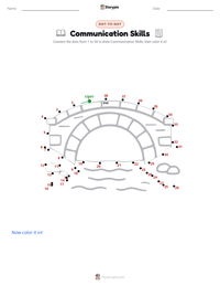 Communication Skills printable worksheet preview