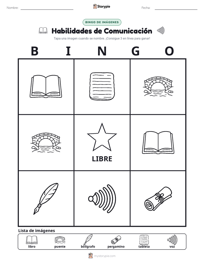 Bingo de Imágenes