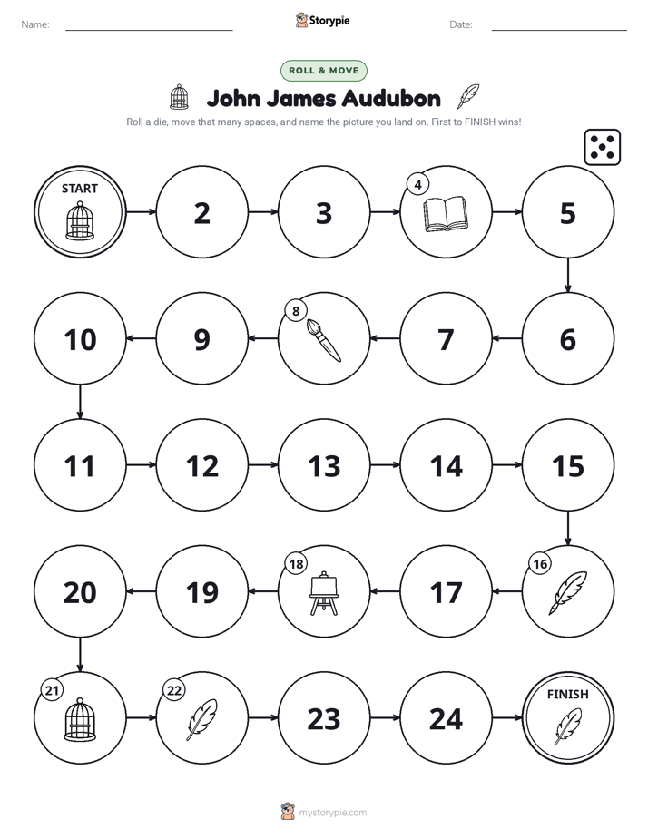 Roll & Move Game