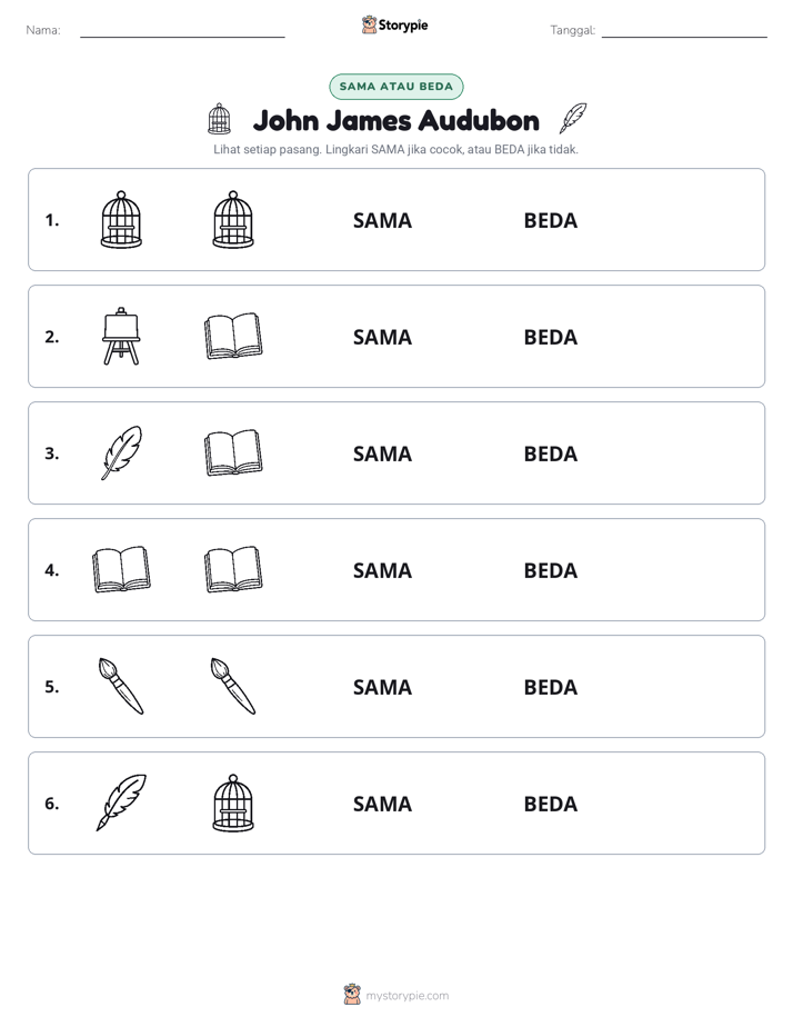 Sama atau Berbeda