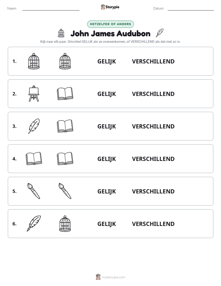 Zelfde of Verschillend