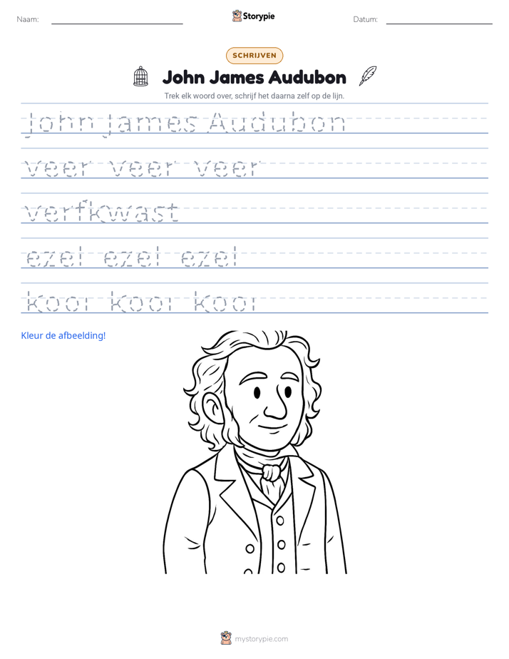 Schrijf Oefening