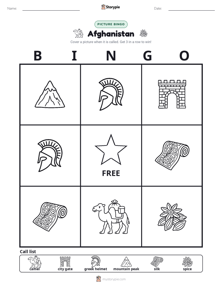 Picture Bingo