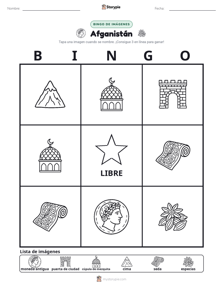 Bingo de Imágenes