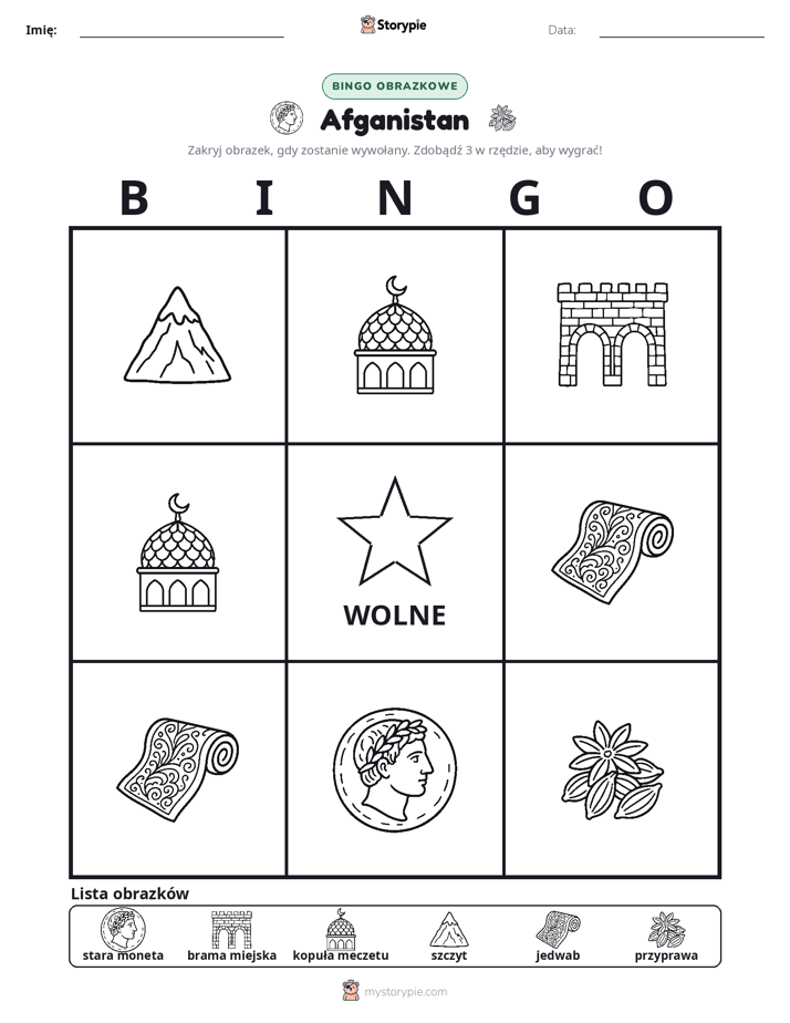 Bingo obrazkowe
