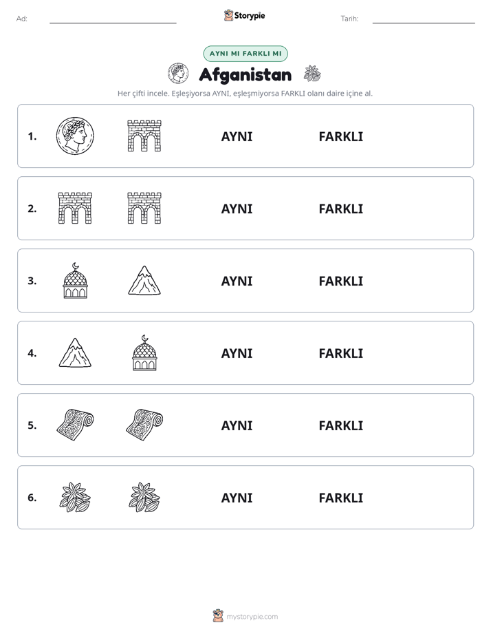 Aynı mı Farklı mı