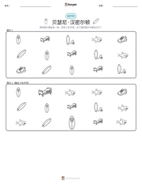 贝瑟尼·汉密尔顿 可打印工作表预览