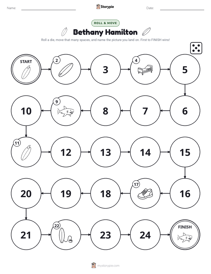 Roll & Move Game