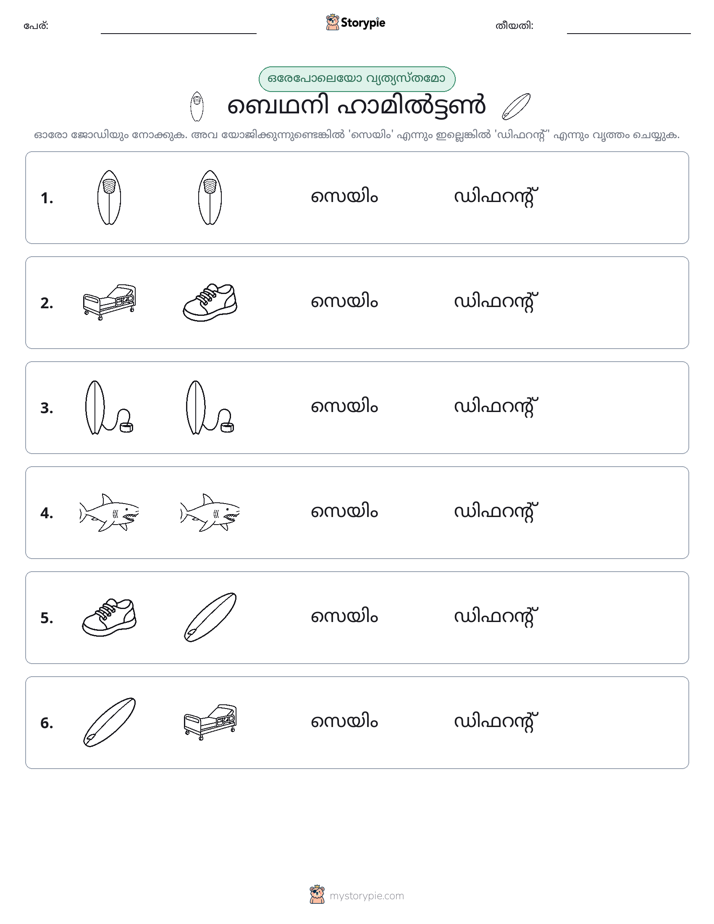 ഒന്നോ വ്യത്യാസമോ