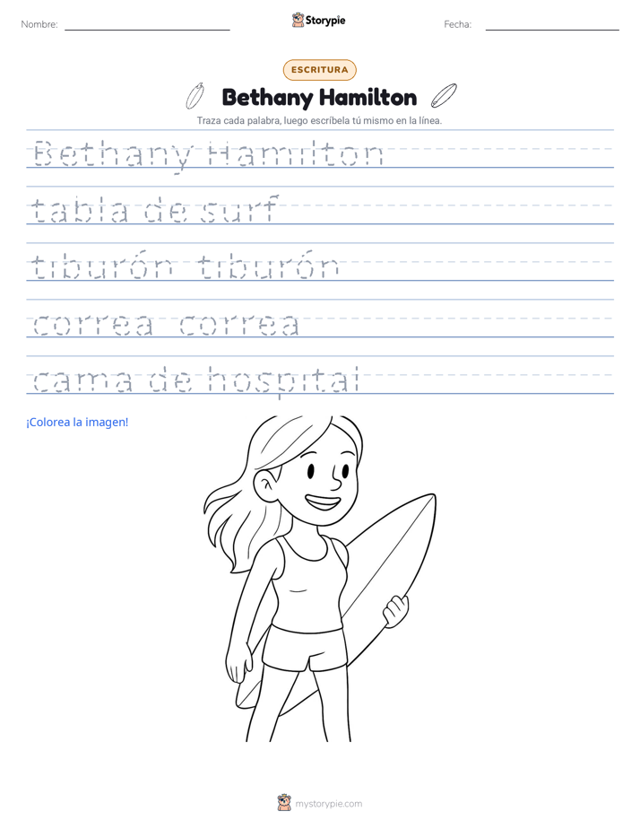 Práctica de Escritura