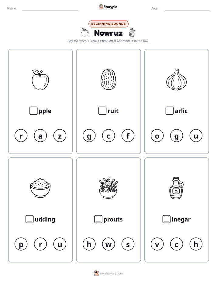 Beginning Sounds