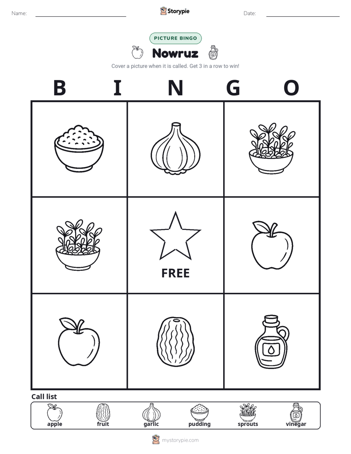 Picture Bingo