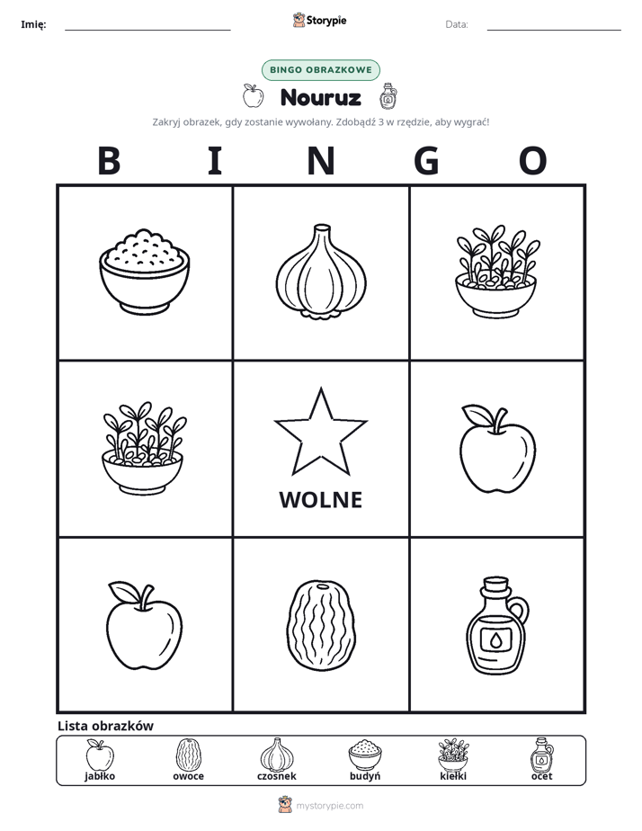 Bingo obrazkowe