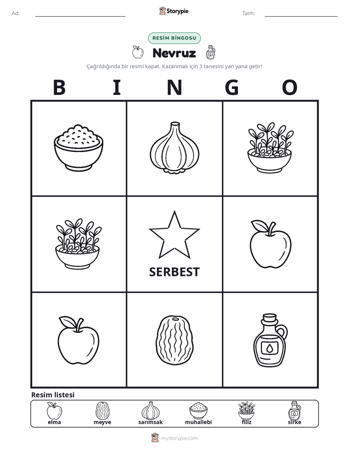 Resim Bingo